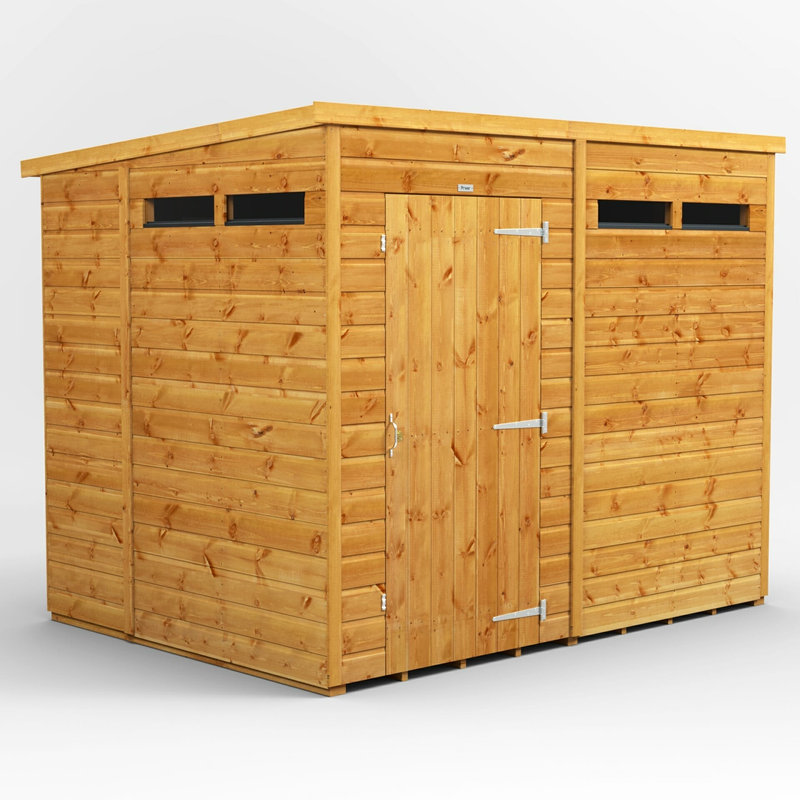 Security shed installation in East Lothian, click here for a pent security shed installation quote anywhere in East Lothian