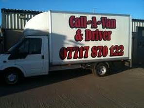 Call-A-Van & Driver: contact Liam for your free quotation on 07717 870 122.
