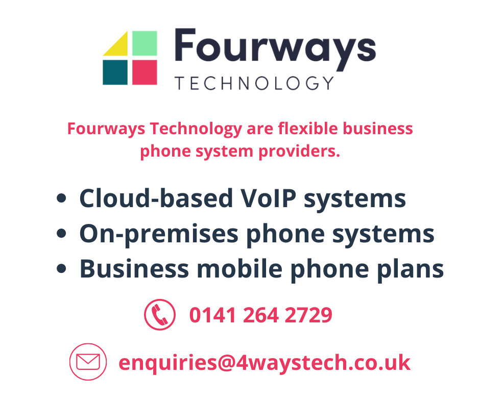 Business VoIP phone systems in Scotland by Fourways Technology Ltd