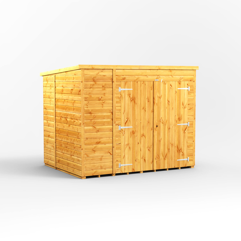 Pent roof storage shed installation in East Lothian, click here for a storage shed installation quote anywhere in East Lothian