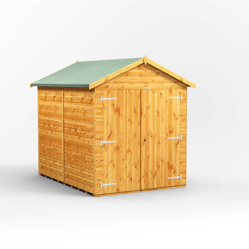 Apex roof storage shed installation in East Lothian, click here for a storage shed installation quote anywhere in East Lothian
