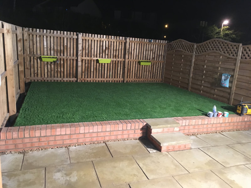 Artificial grass installation quote East Lothian