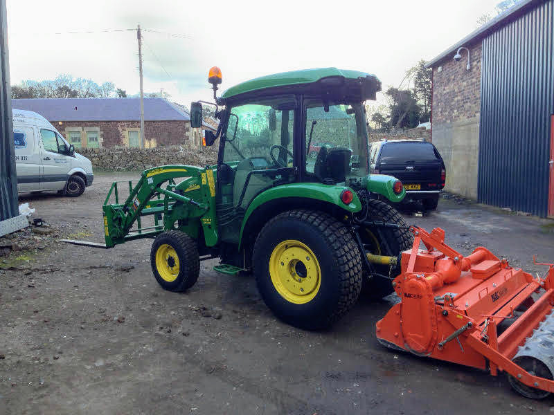 Small tractor hire East Lothian