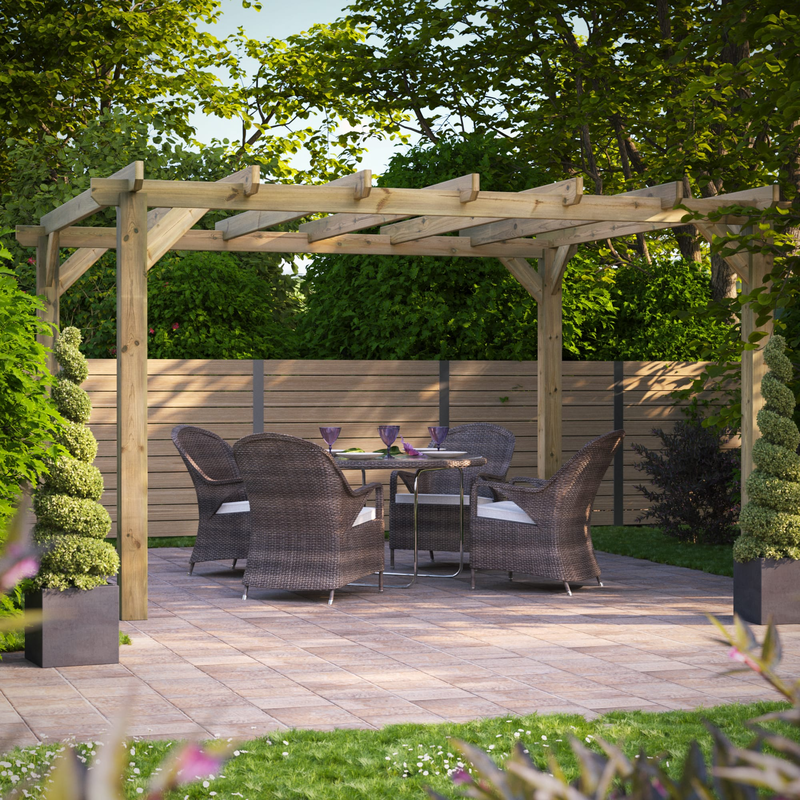 Pergola installation in East Lothian, click here for a garden pergola installation quote anywhere in East Lothian